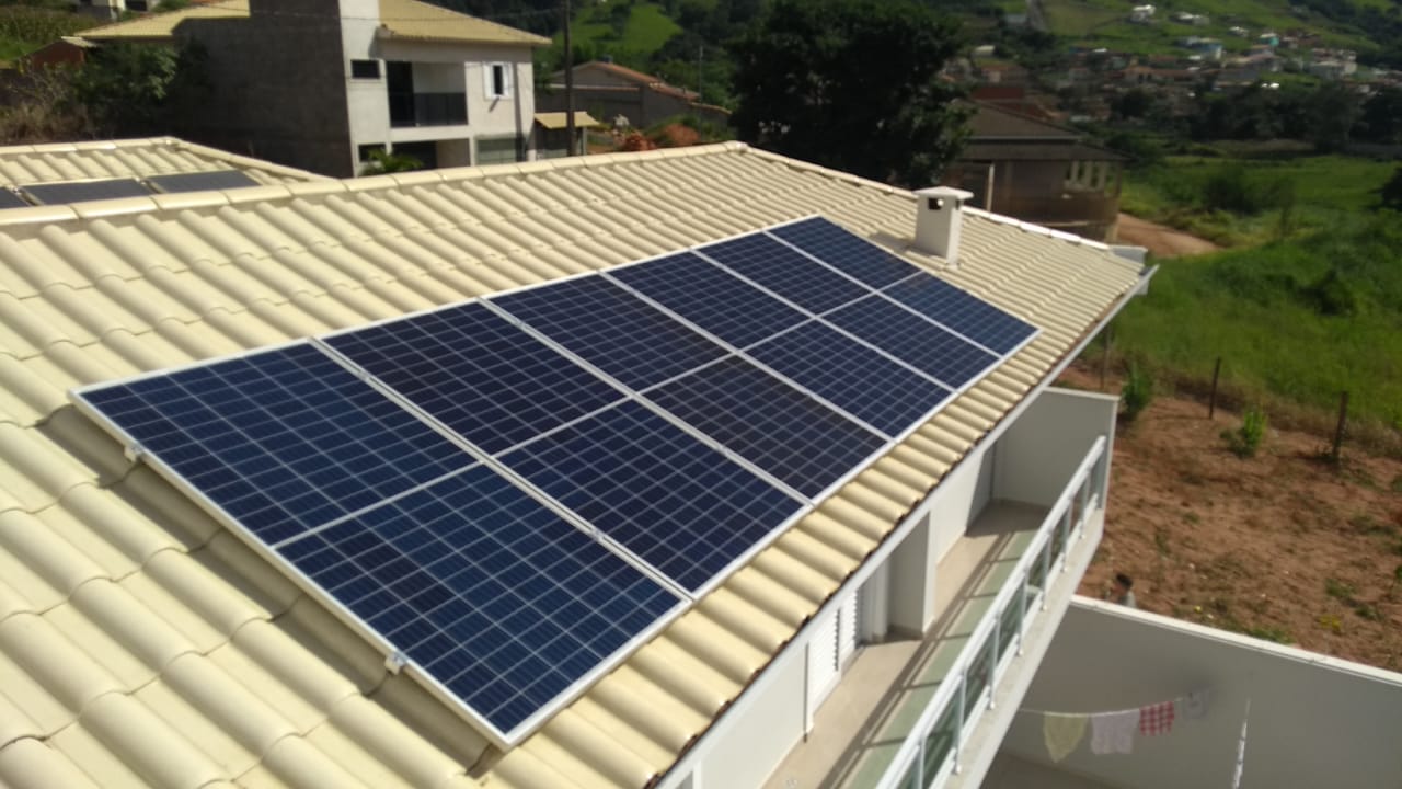 sistema de energia solar fotovoltaica residencial