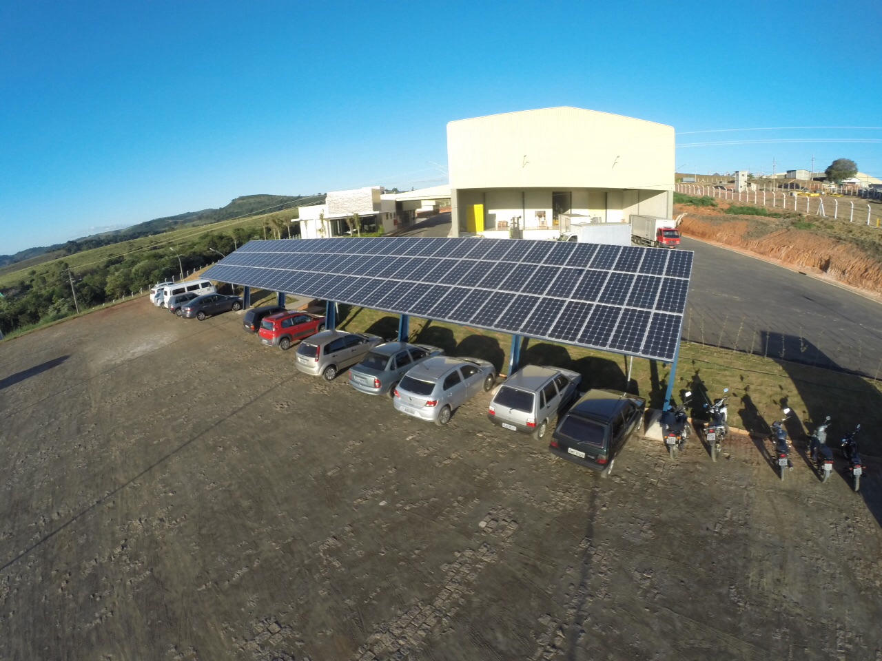 Energia solar industrial